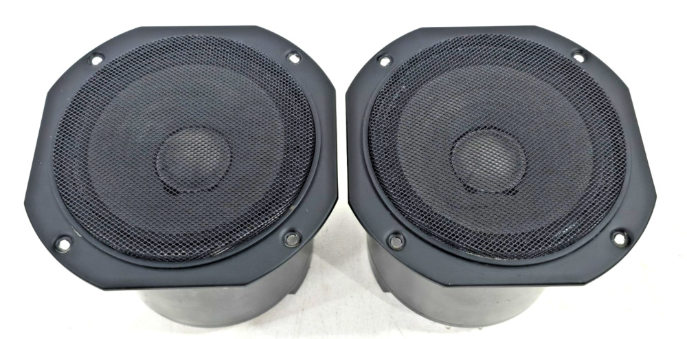 Vintage D9 Cerwin Vega CM6H Midrange Driver 5" Speaker Set 8 Ohm
